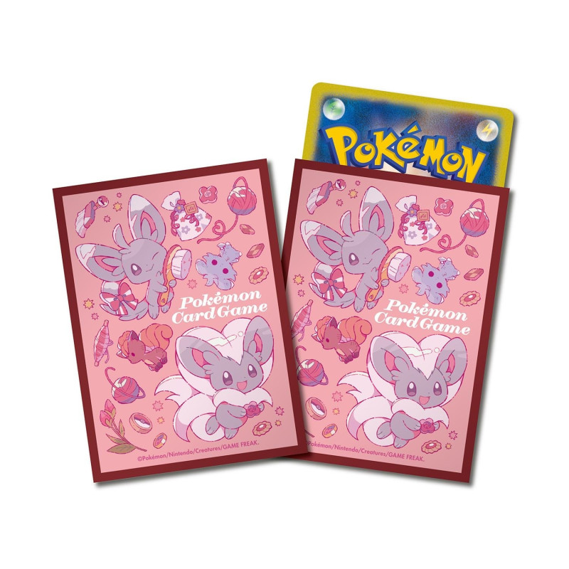 64 Sleeves Pashmilla & Chinchidou - Pokémon center