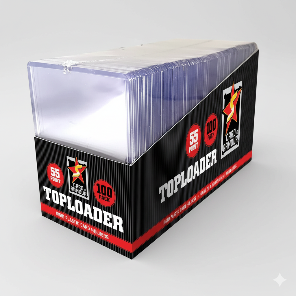 100 Top loaders Card Amour