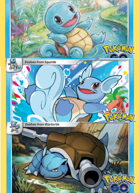 Carapuce Carabaffe Tortank PGO