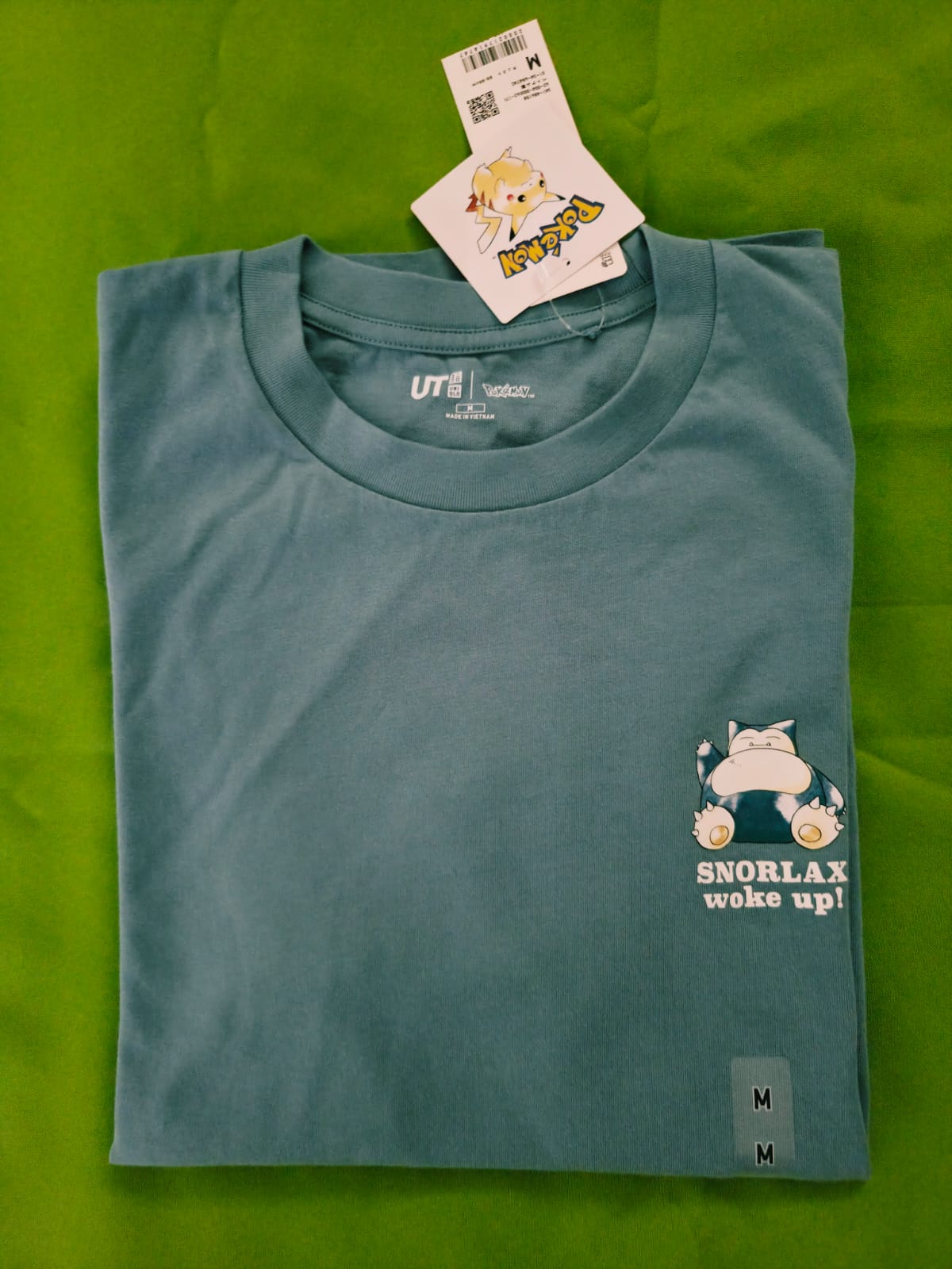 T-shirt Uniqlo Pokémon 30ème anniversaire Ronflex